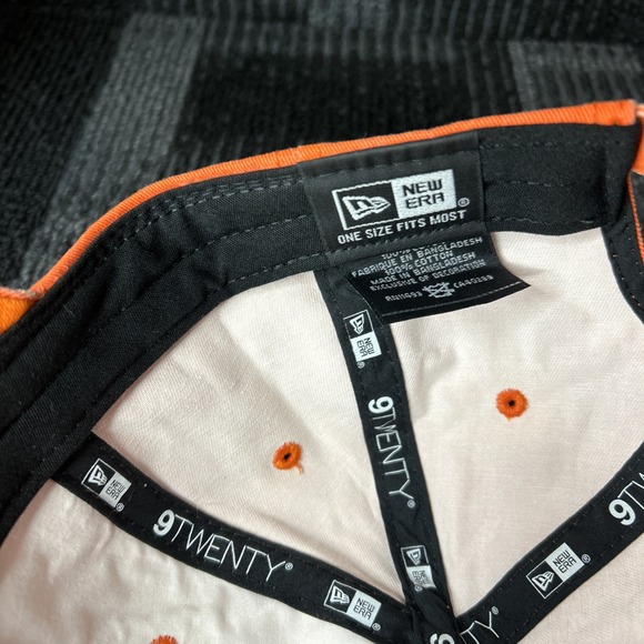 Miami Dolphins New Era NFL Football Distressed Buckle Strap OSFM Orange Cap/Hat - Picture 7 of 8